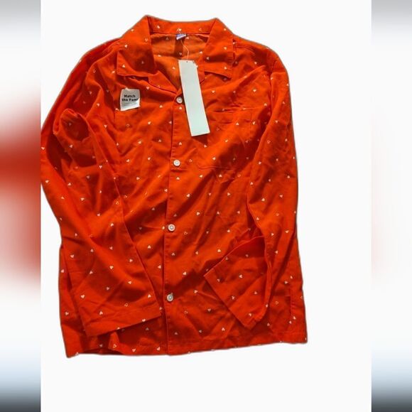 Old Navy heart pajamas top, nwt - Picture 2 of 6